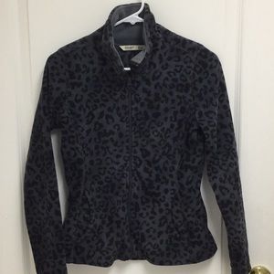 Cheetah print women’s fleece